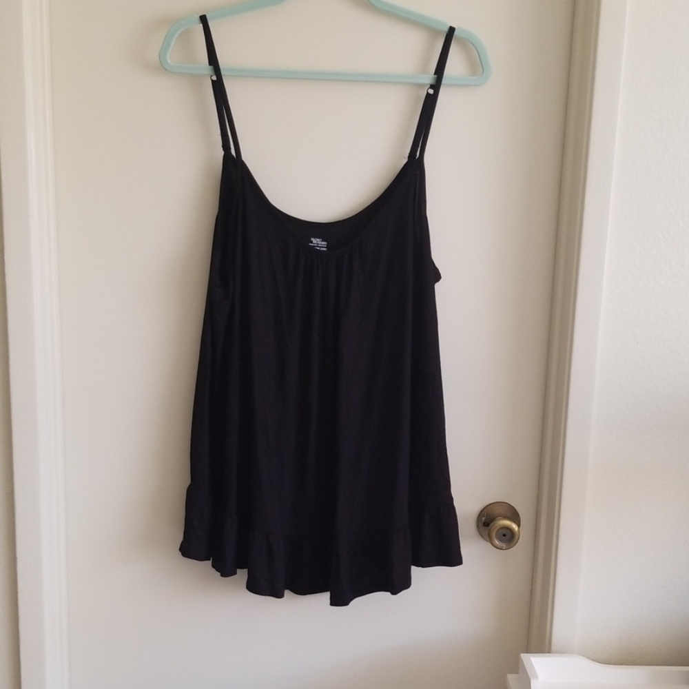 Strappy, flowy cotton feel.